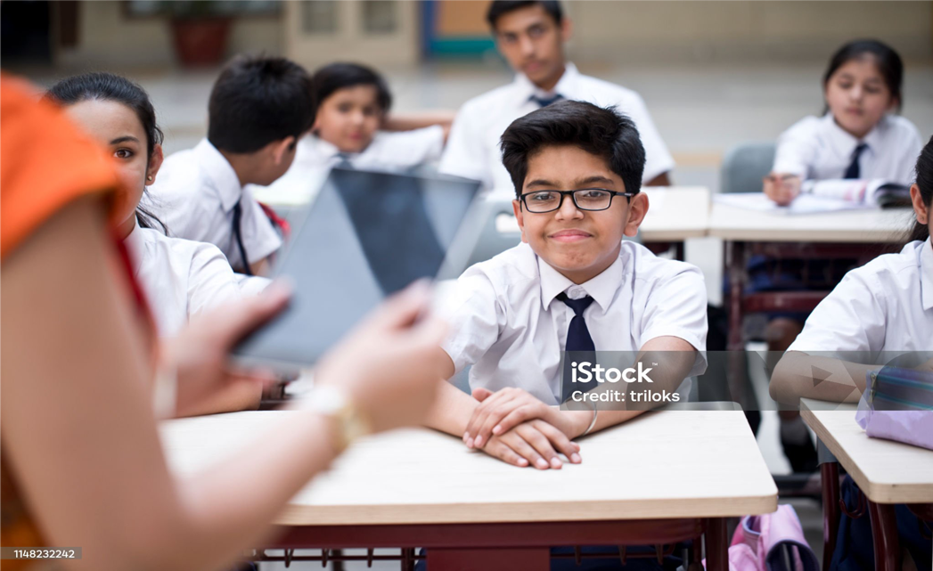 Students in classroom